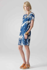 Loose Tunic - Brushstoke Print