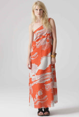 Asymetrical Maxi - Landscape Print