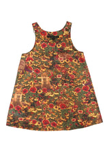 Girls' Tunic Dress - Fox Field Print