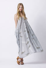 Seville Cotton Maxi - Seagull Digital Print