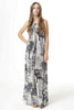 Maxi Dress - Forest Print