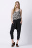 Brooklyn Silk Pants - Plain - Black