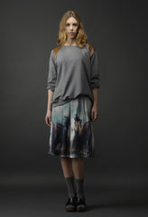 Metal Sweater - Plain - Black / Leather