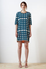 Suffolk Silk Tunic - Summer Fruits Print