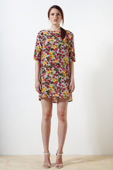 Suffolk Silk Tunic - Summer Fruits Print