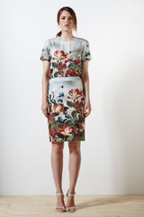 Parasol Cotton Skirt - Garden Floral Print