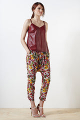 Beaumont Silk Pant - Summer Fruits Print