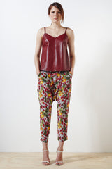 Mayfair Leather Camisole