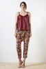 Beaumont Silk Pant - Summer Fruits Print