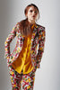 Broadwalk Silk Blazer - Garden Floral Print