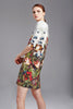 Suffolk Silk Tunic - Garden Floral Print