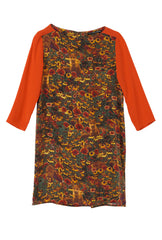 Highland Silk Tunic - Fox Field Print