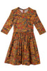 Cochella Cotton Dress - Fox Field Print