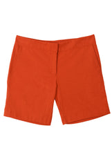 Journey Shorts - Plain -  Vermillion