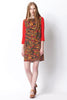 Highland Silk Tunic - Fox Field Print