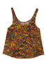 Canyon Silk Tank - Fox Field Print