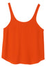 Canyon Silk Tank - Plain - Vermillion