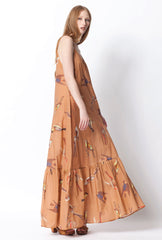 Arizona Maxi Dress - Birdhouse Print