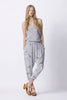 Brooklyn Silk Pants - Seagull Digital Print